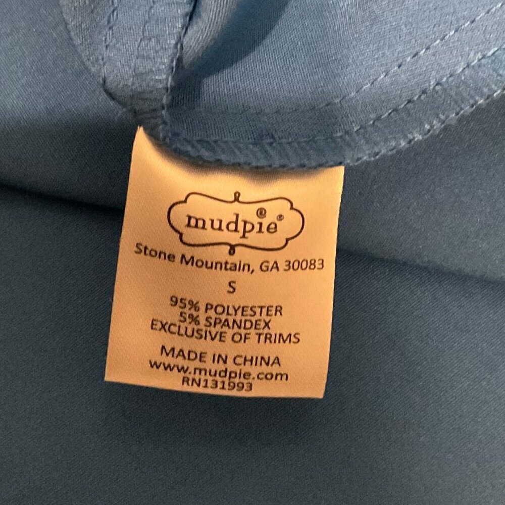 MudPie women's cobalt blue dress size s - Picture 6 of 7